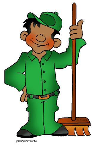 school janitor clipart - photo #5